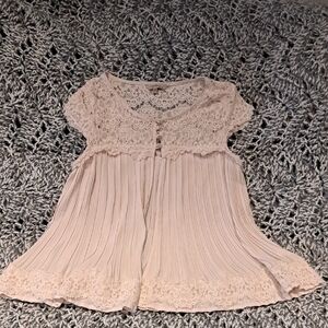 260 - 🌸 Ethereal Lace Whisper Cardigan Type Cover 🌸